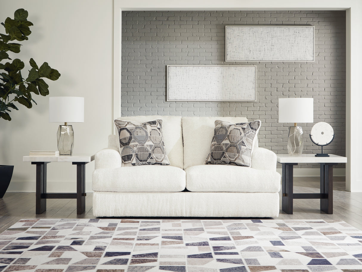 Furniture City - MS - Ashley Furniture - Karinne Living Room - Loveseat / Linen - 3140335