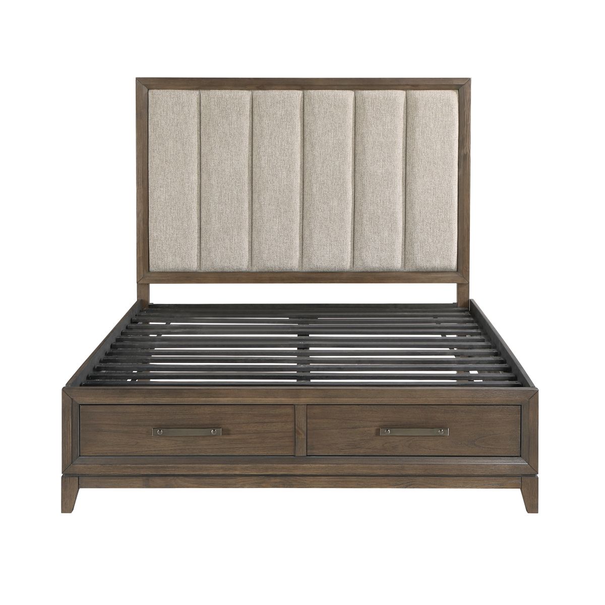 Cambridge - Platform Bed With Footboard Storage