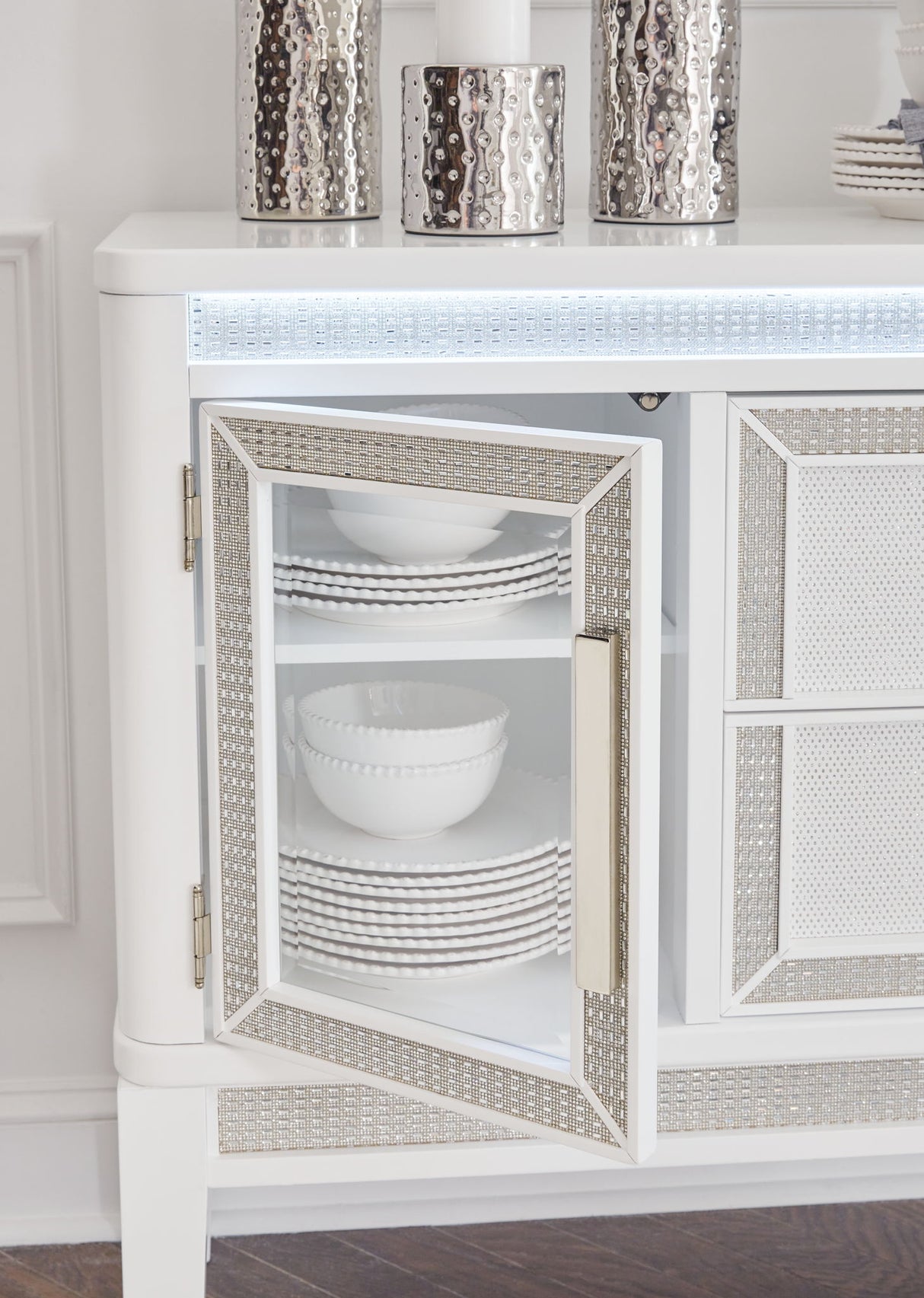 Chalanna - Dining Room Server - White