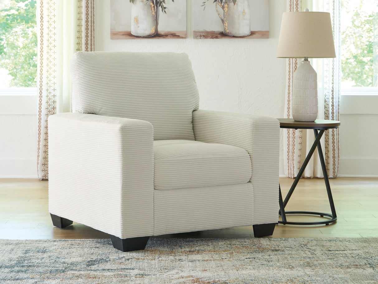 Furniture City - MS - Ashley Furniture - Greenbriar Living Room - Chair / Ivory - PC3200620