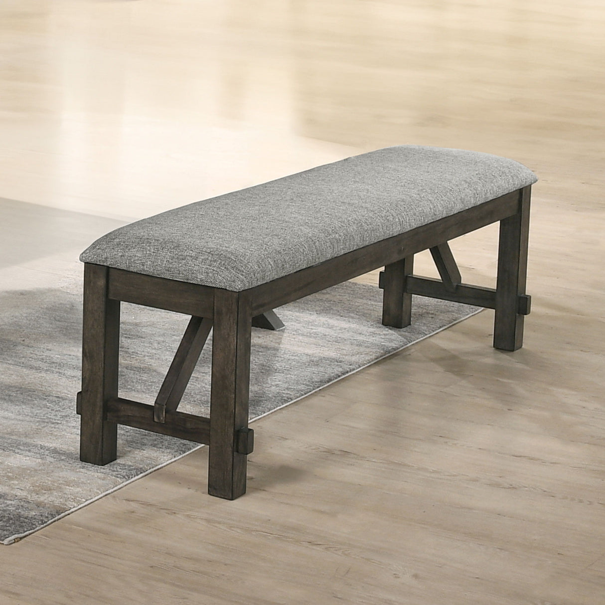 Gulliver - Bench - Rustic Brown