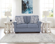 Furniture City - MS - Ashley Furniture - Carissa Manor Living Room - Loveseat / Denim - 3260435