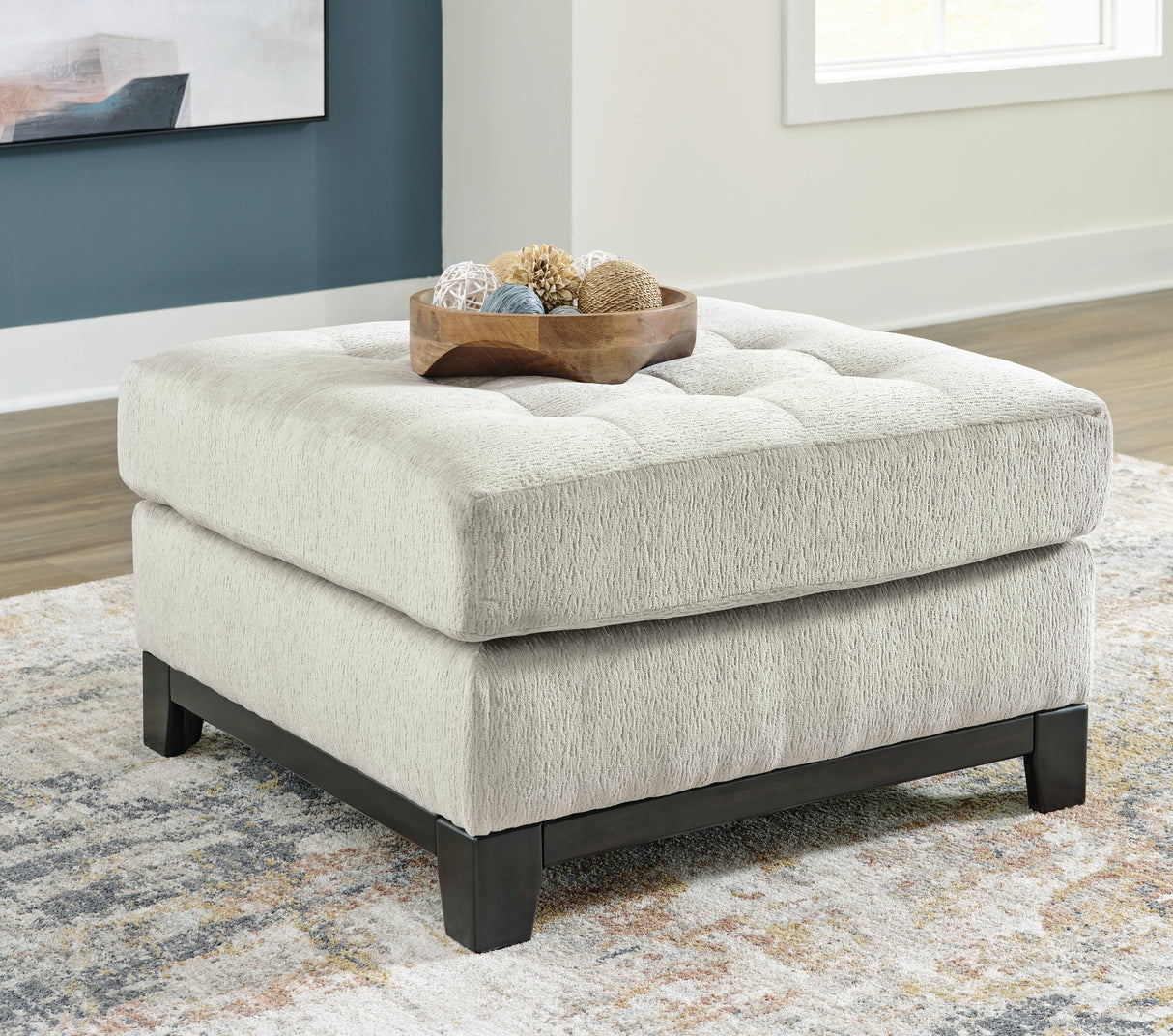 Furniture City - MS - Ashley Furniture - Maxon Place Living Room - Oversized Accent Ottoman / Stone - 3300408