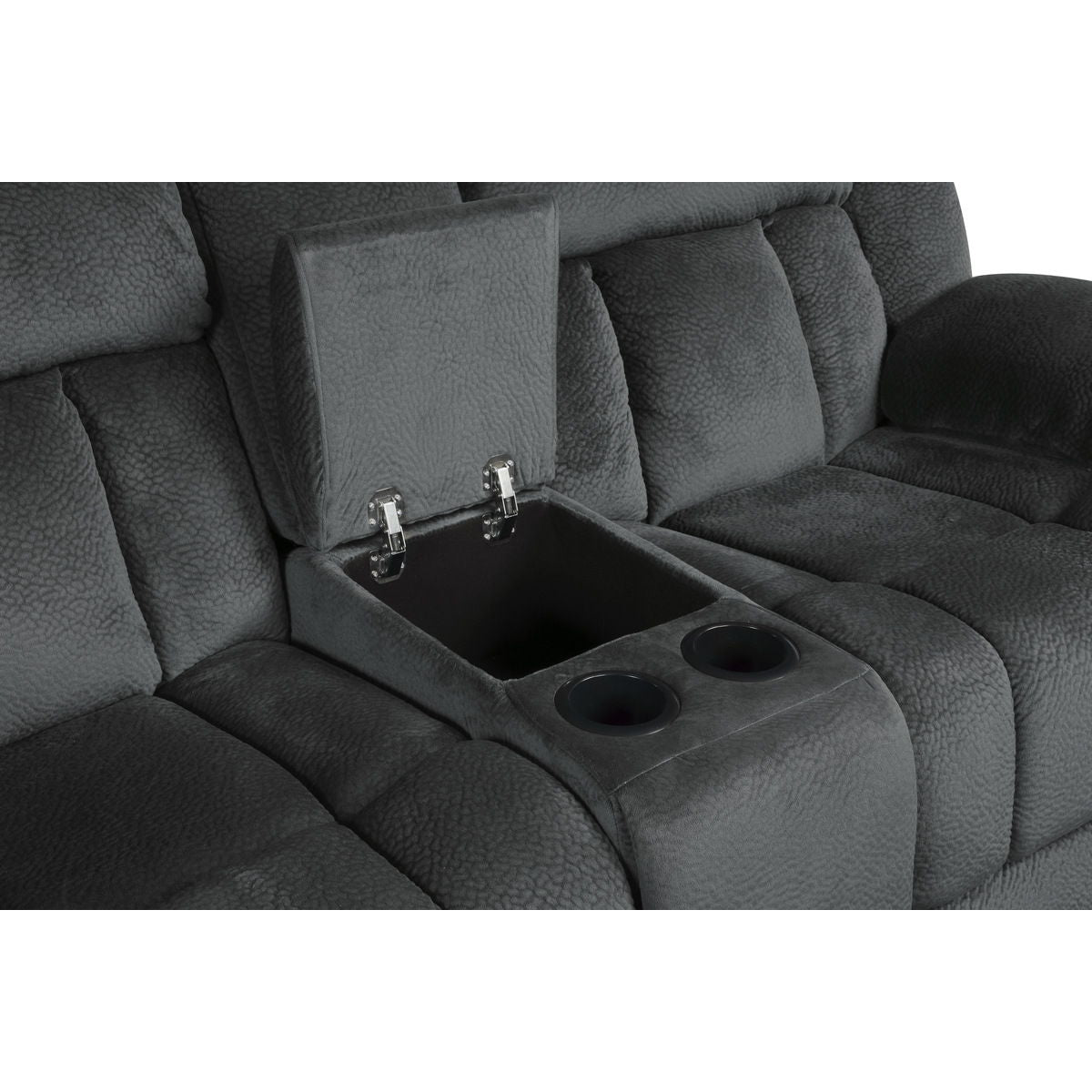 Laurelton - Double Glider Reclining Loveseat With Center Console