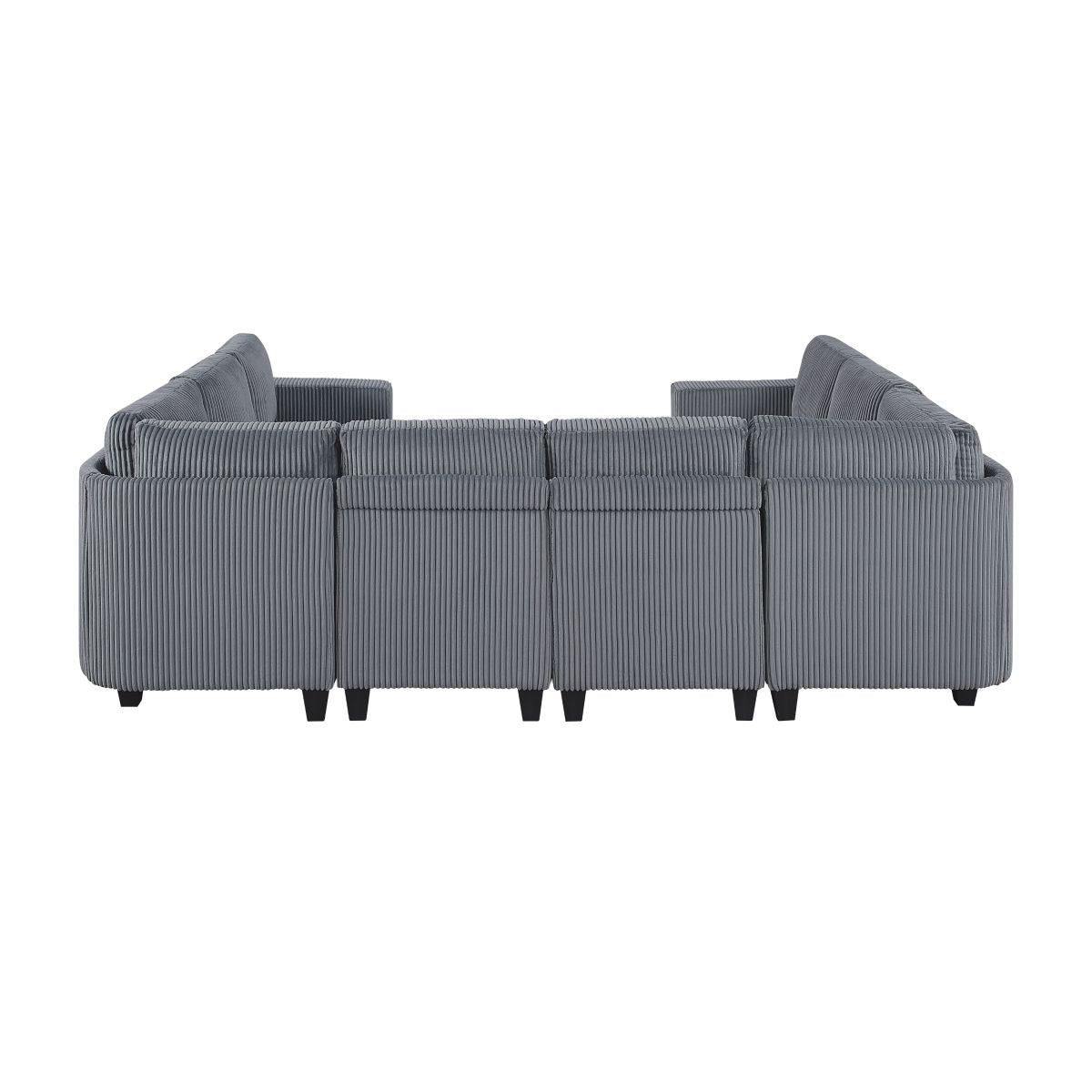 Walterboro - Sectional With Storage, Storage Pouches And Charging Ports