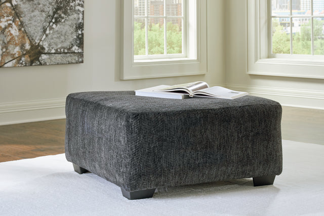Furniture City - MS - Ashley Furniture - Biddeford Living Room - Oversized Accent Ottoman / Shadow - 3550408
