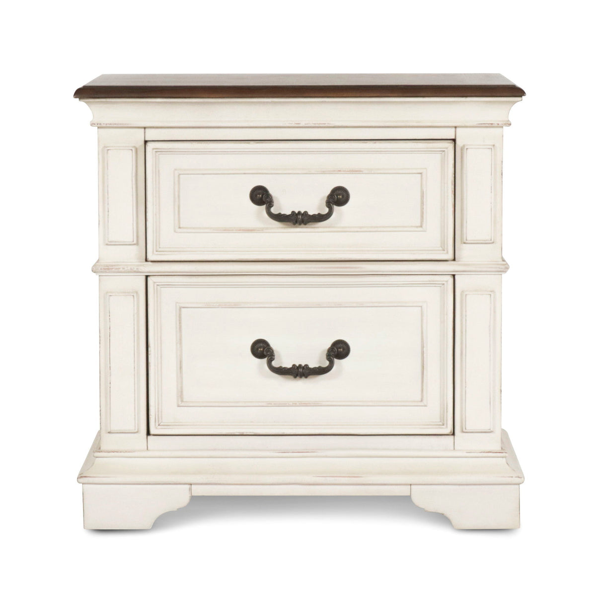 Anastasia - Nightstand - Antique White