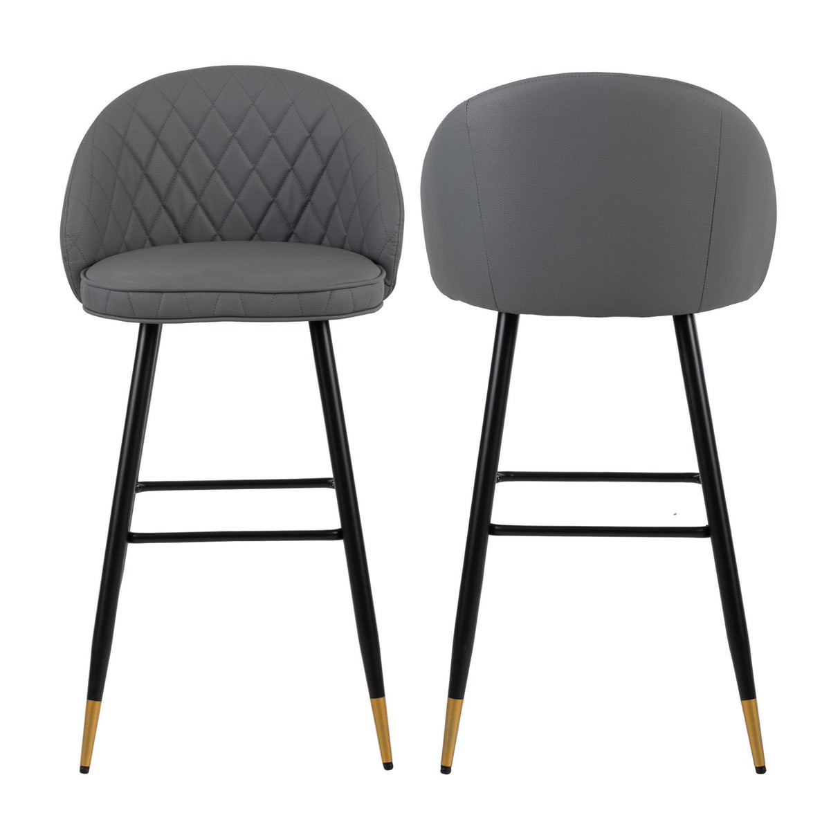 Oliver - Vegan Leather Bar Chair (Set of 2)