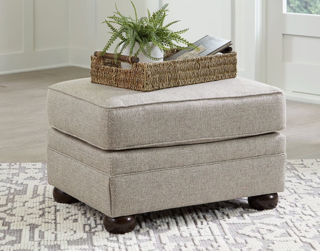 Furniture City - MS - Ashley Furniture - Gaelon Living Room - Ottoman / Dune - 3730714