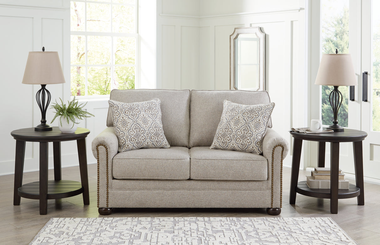 Furniture City - MS - Ashley Furniture - Gaelon Living Room - Loveseat / Dune - 3730735