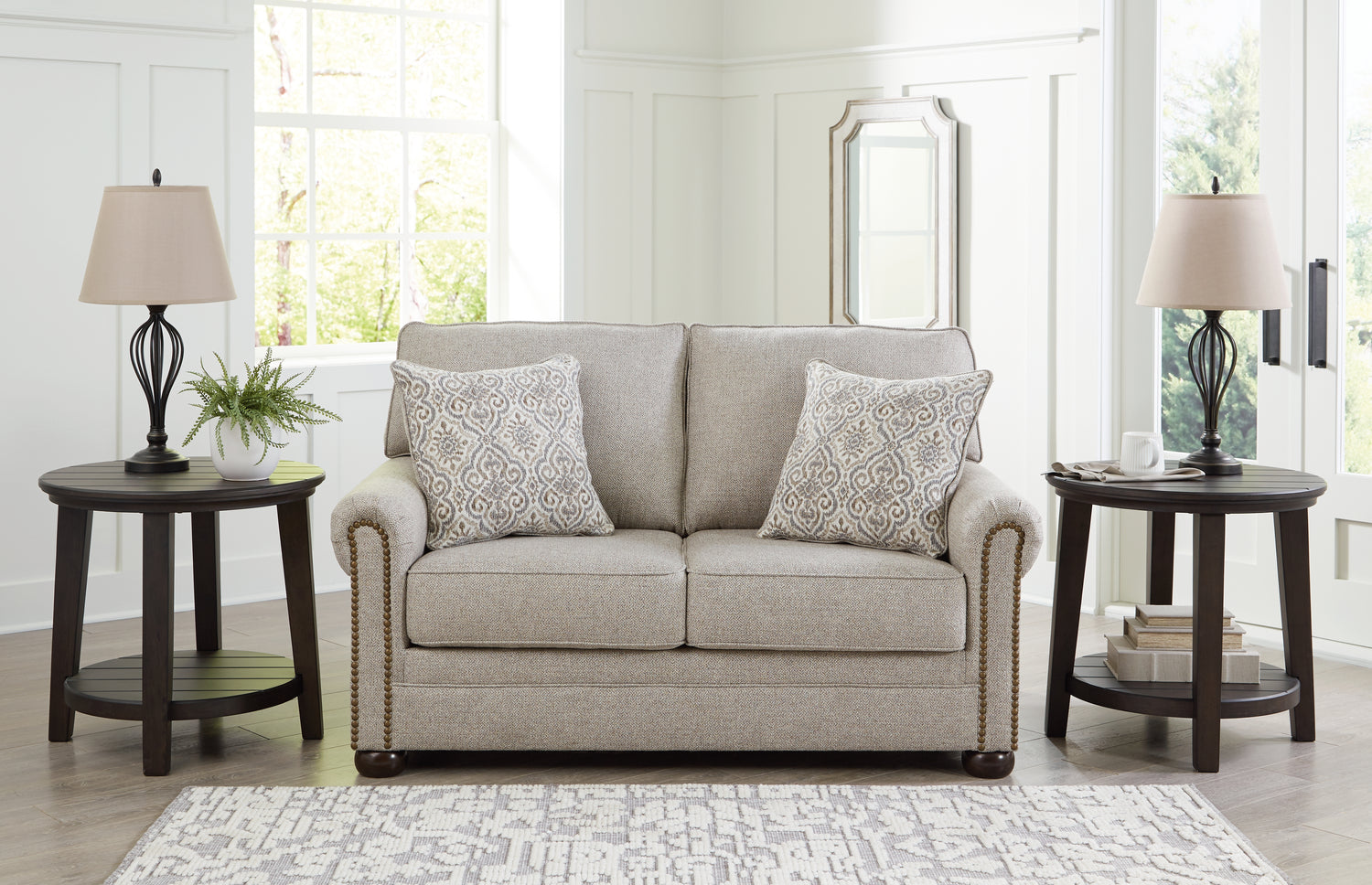 Furniture City - MS - Ashley Furniture - Gaelon Living Room - Loveseat / Dune - 3730735