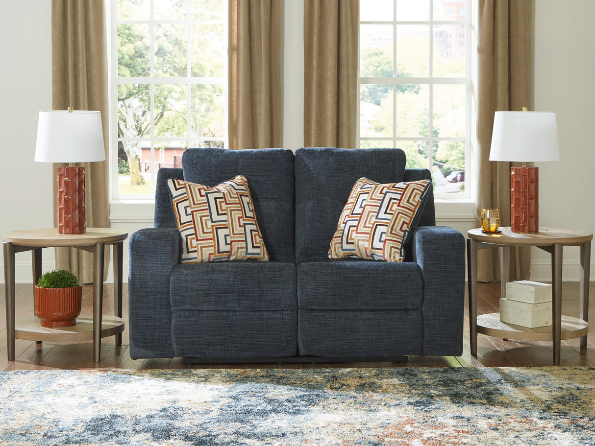 Furniture City - MS - Ashley Furniture - Danum Living Room - Reclining Loveseat / Ink - 3880686