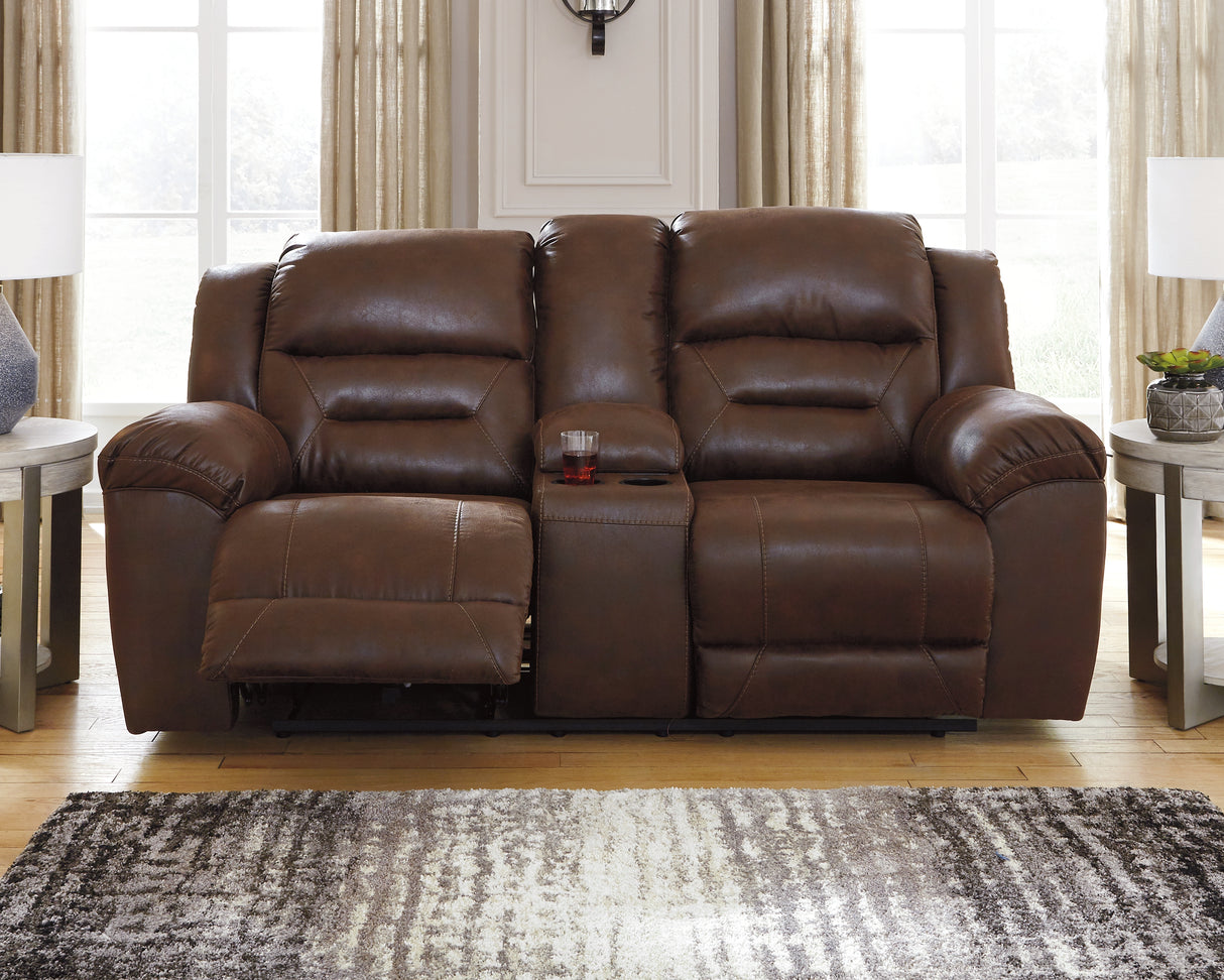 Furniture City - MS - Ashley Furniture - Stoneland Living Room - Rocker Recliner / Fossil - 3990525