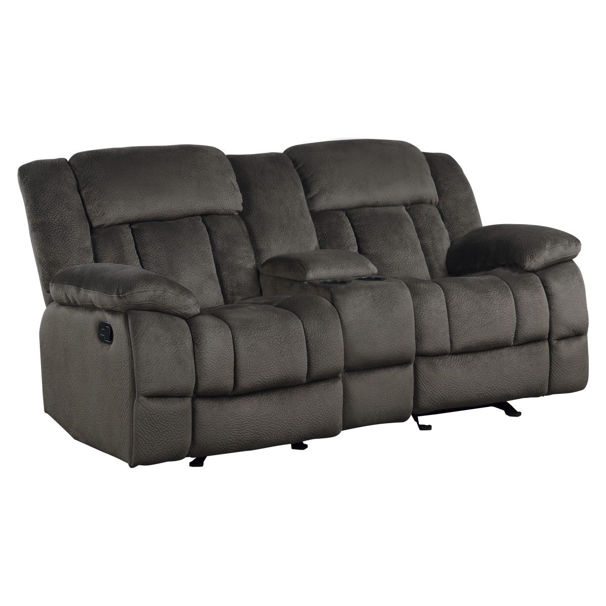 Laurelton - Double Glider Reclining Loveseat With Center Console