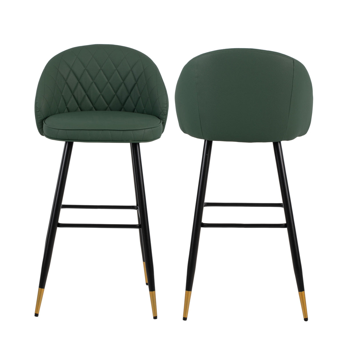 Oliver - Vegan Leather Bar Chair (Set of 2)
