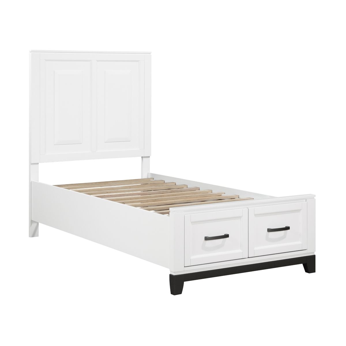 Garretson - Platform Bed With Footboard Storage