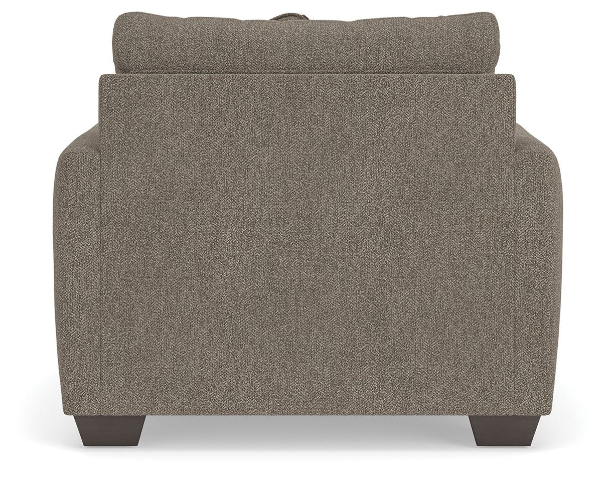 Triston-Peaks - Chair And A Half - Suede