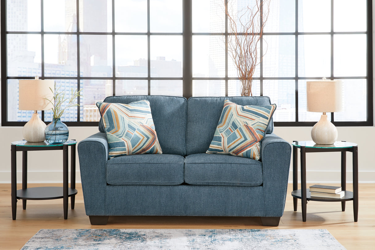 Furniture City - MS - Ashley Furniture - Cashton Living Room - Loveseat / Blue - 4060535