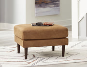 Furniture City - MS - Ashley Furniture - Telora Living Room - Ottoman / Caramel - 4100214