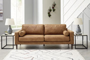 Furniture City - MS - Ashley Furniture - Telora Living Room - Sofa / Caramel - 4100238