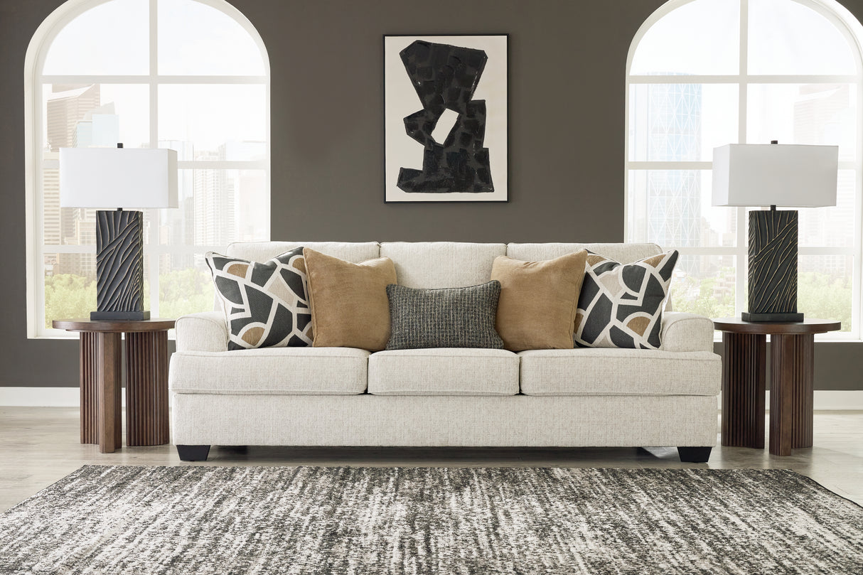 Furniture City - MS - Ashley Furniture - Heartcort Living Room - Ottoman / Quartz - 4460414