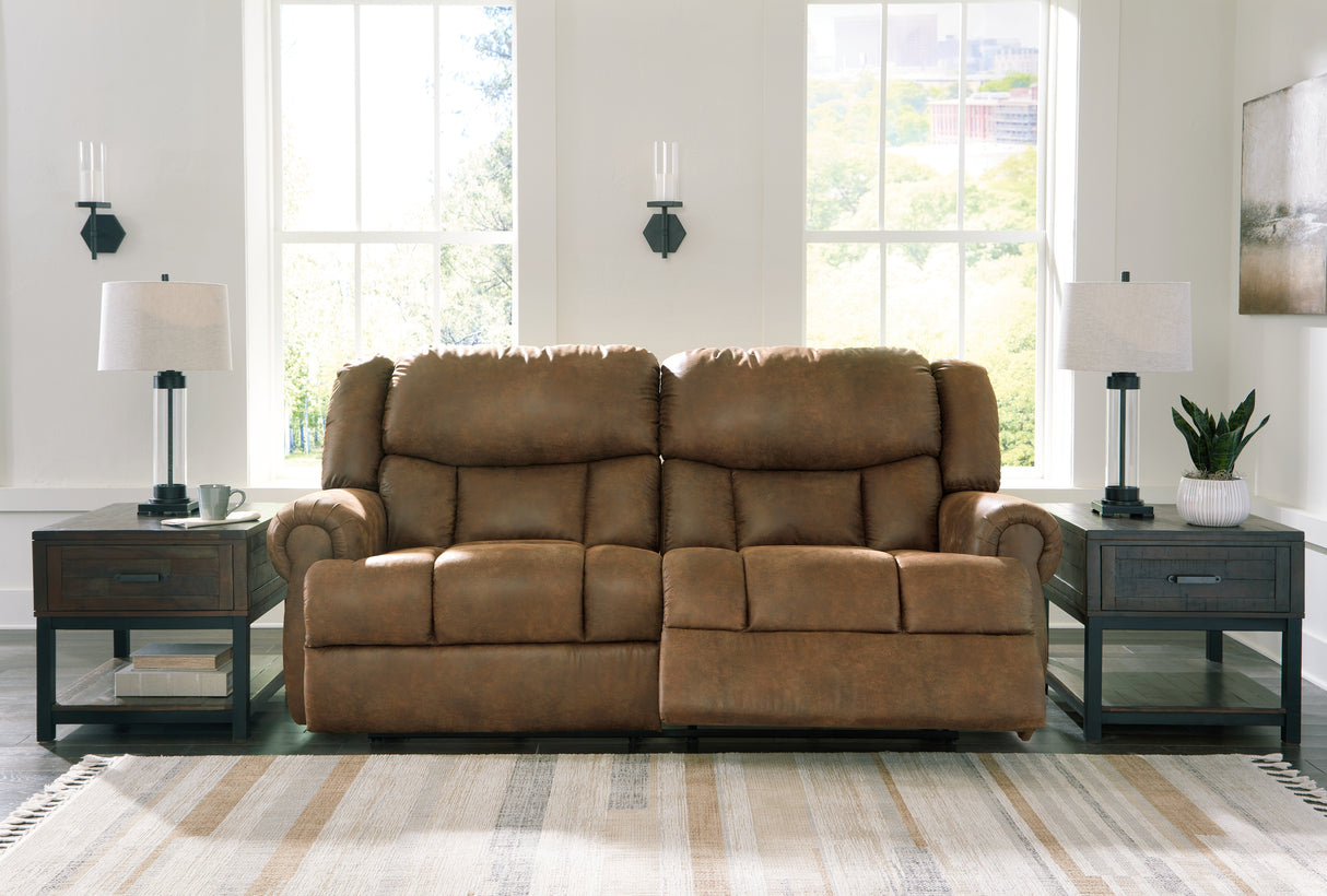 Furniture City - MS - Ashley Furniture - Boothbay Living Room - 2 Seat Reclining Sofa / Auburn - 4470481