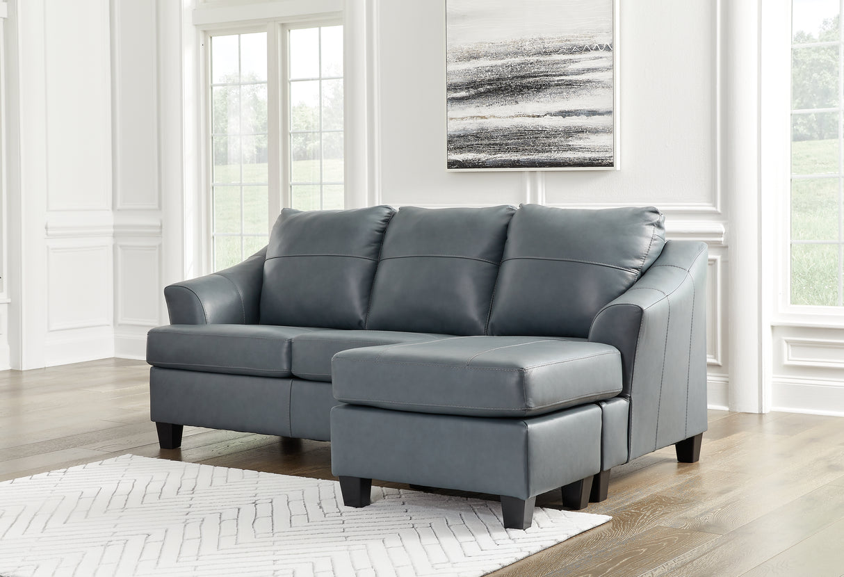Furniture City - MS - Ashley Furniture - Genoa Living Room - Sofa Chaise / Steel - 4770518
