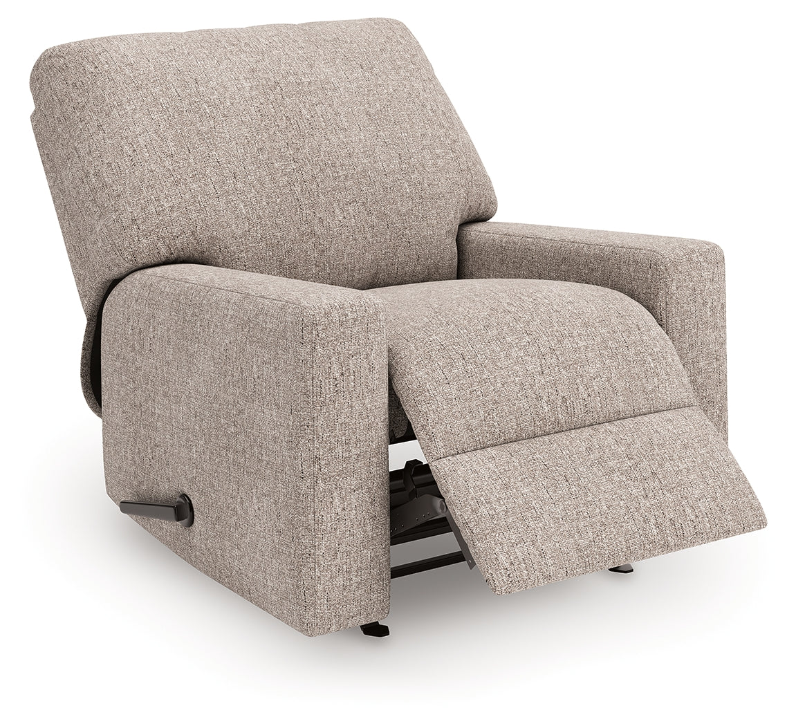 Furniture City - MS - Ashley Furniture - Newellen Living Room - Rocker Recliner / Hemp - 4840425