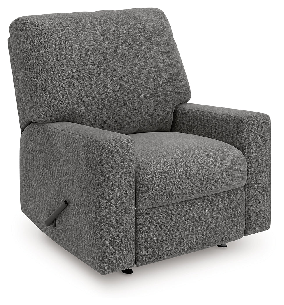 Furniture City - MS - Ashley Furniture - Newellen Living Room - Rocker Recliner / Greystone - 4840525