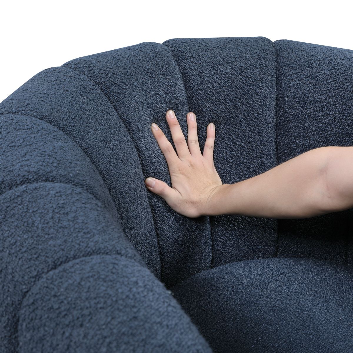 Delaney - Swivel Chair With Ottoman