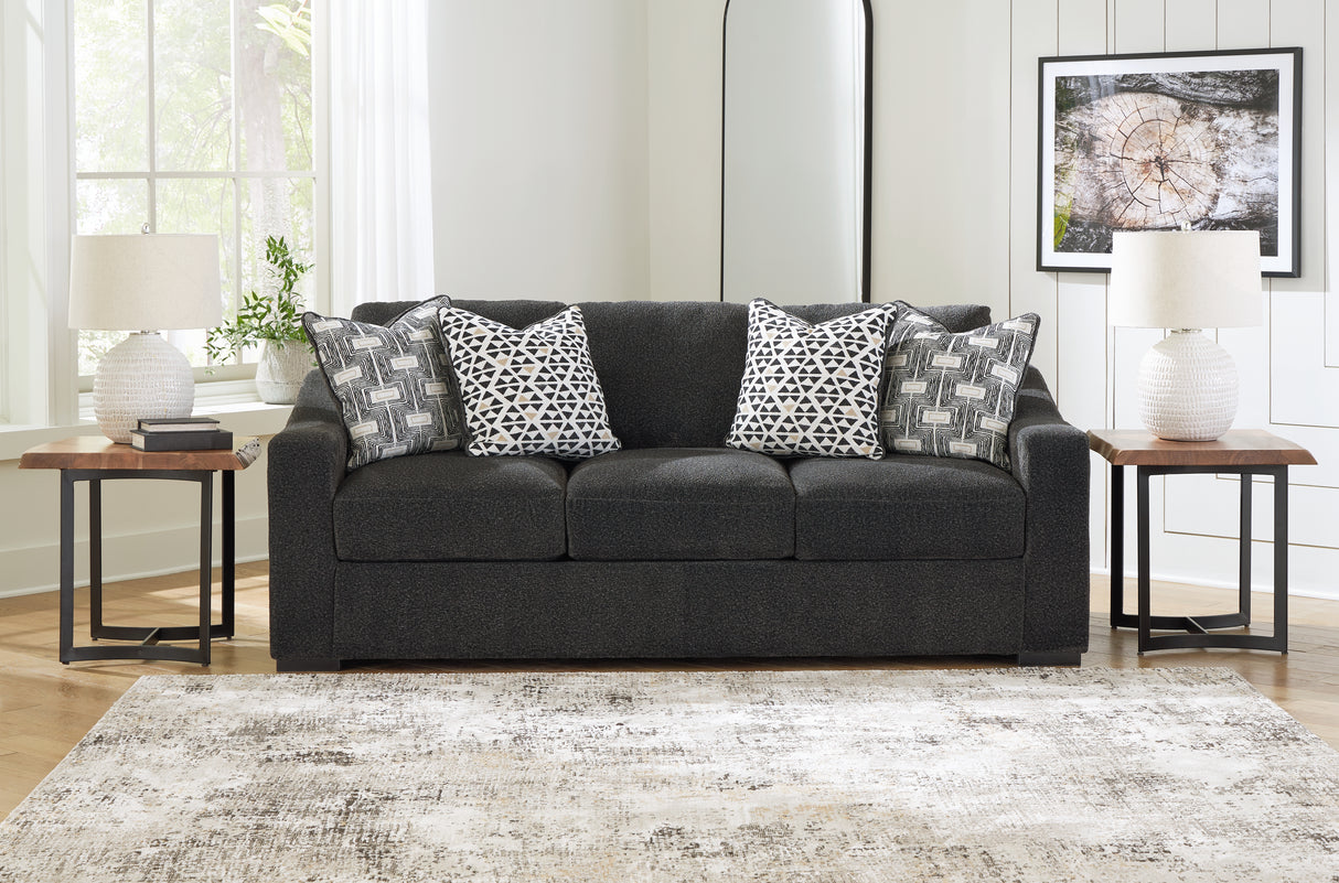 Furniture City - MS - Ashley Furniture - Wryenlynn Living Room - Sofa / Onyx - 4940538