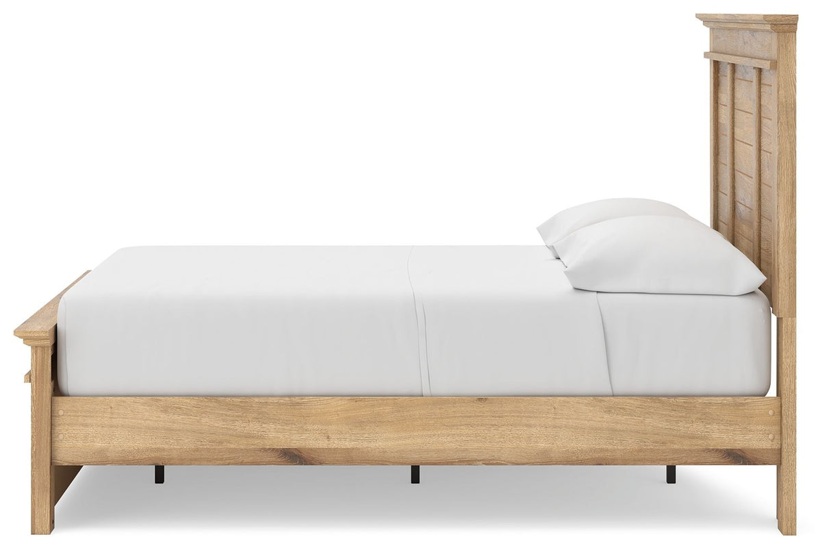 Makidern - Panel Storage Bed With Under Bed Storage Unit