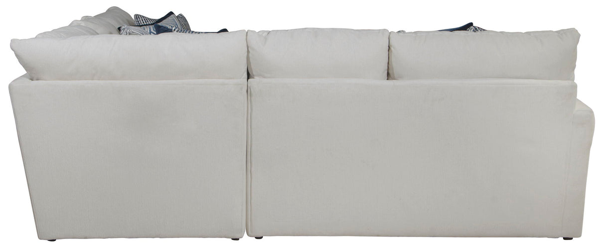 Polaris - Sectional With Comfort Coil Seating And Accent Pillows Included