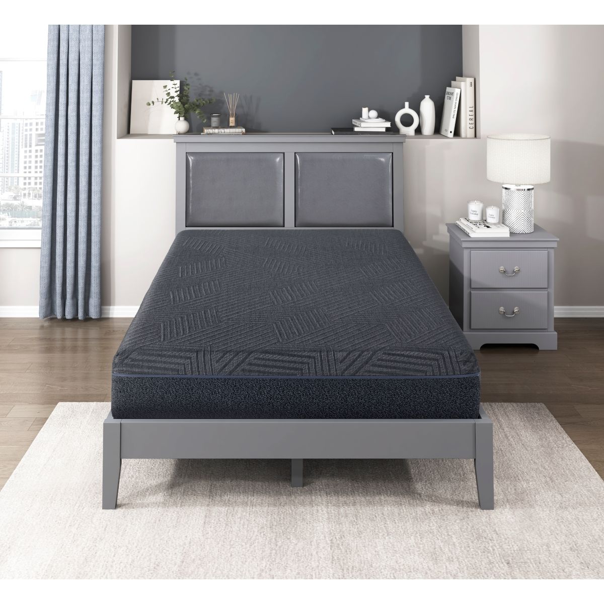 Burnham - Green Tea Gel Infused Memory Foam Mattress