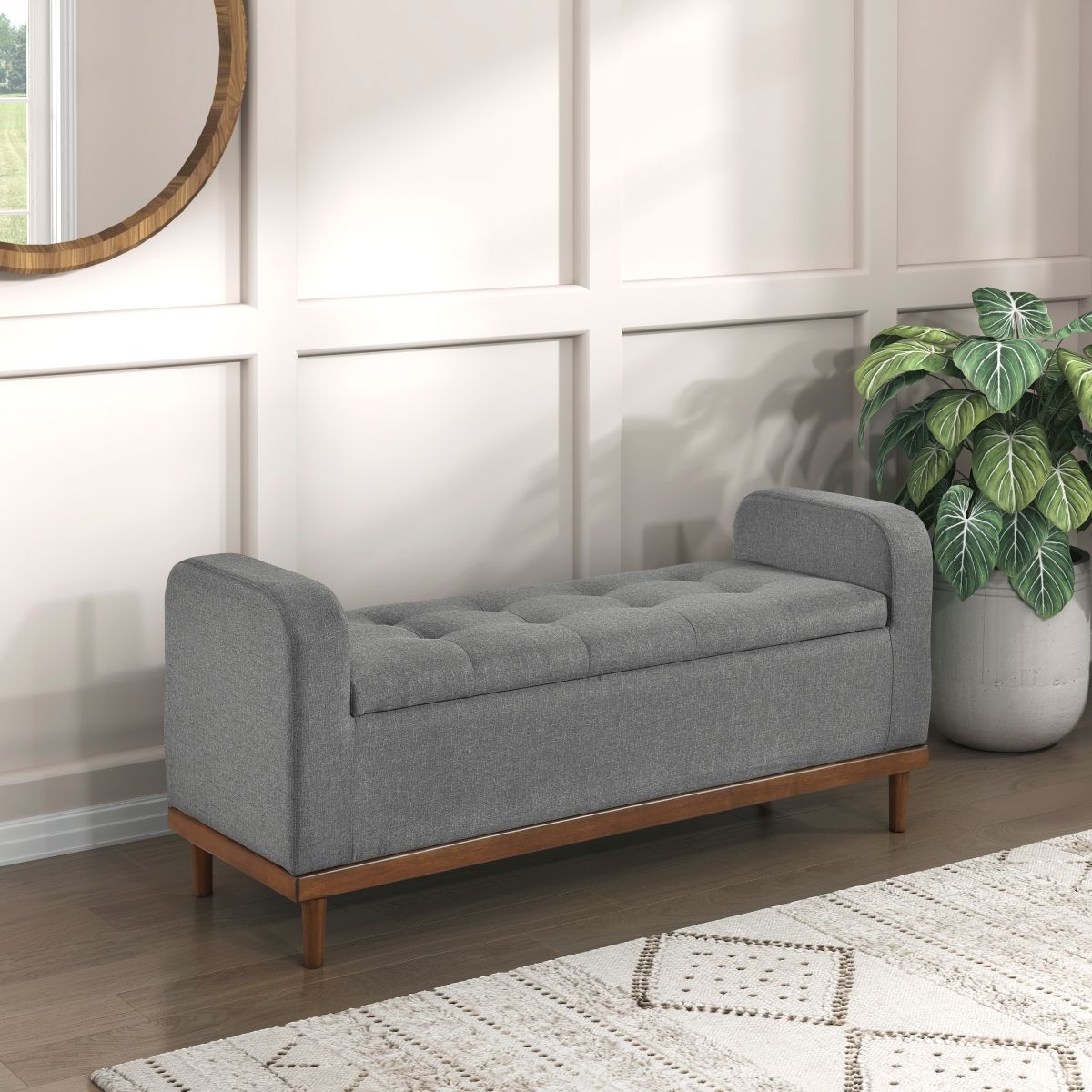 Brigitte - Lift Top Storage Bench