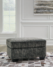 Furniture City - MS - Ashley Furniture - Lonoke Living Room - Ottoman / Gunmetal - 5050414