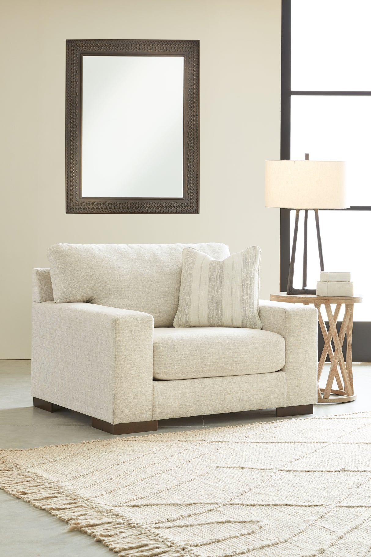 Furniture City - MS - Ashley Furniture - Maggie Living Room - Chair and a Half / Birch - 5200323