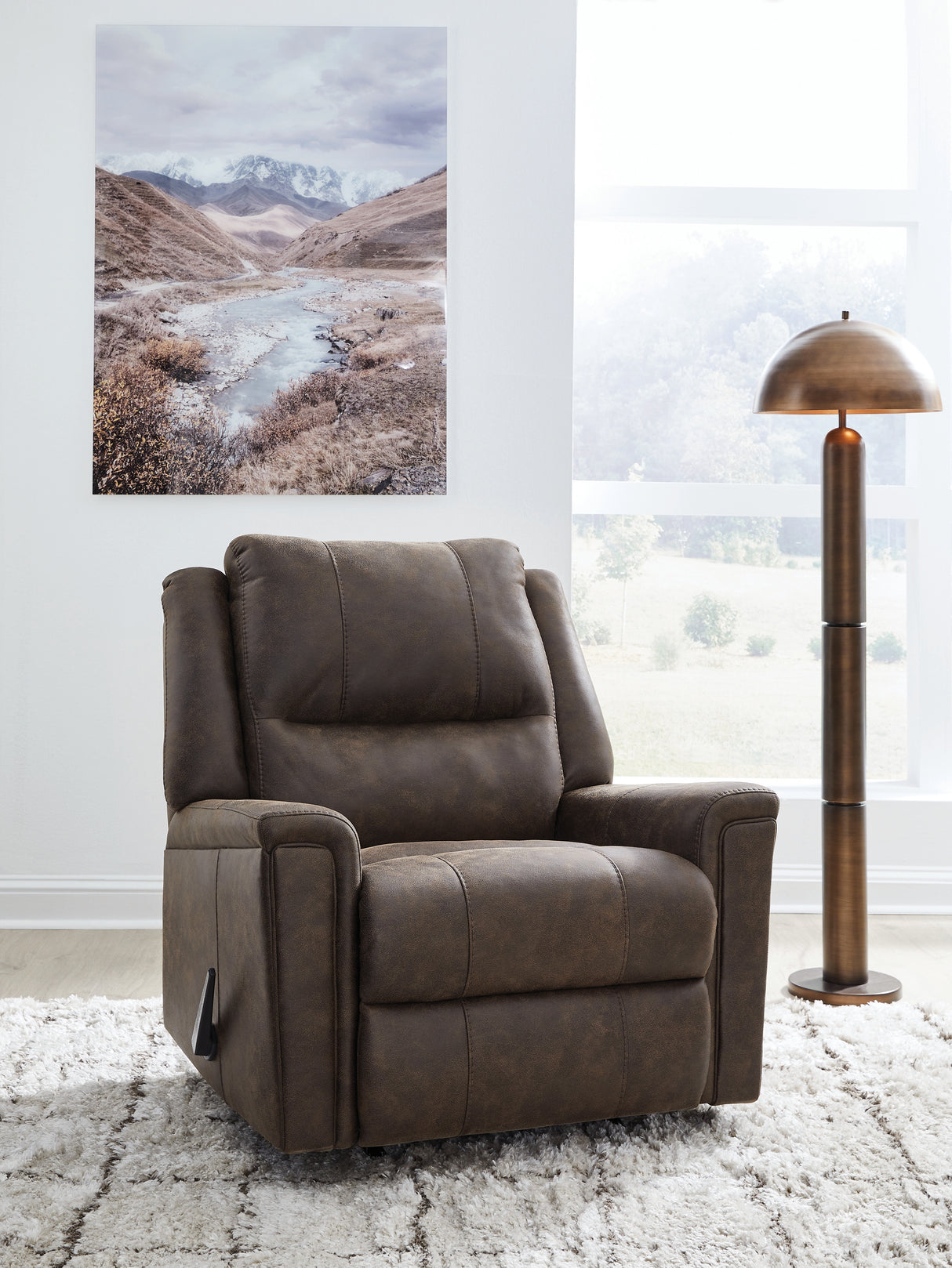 Furniture City - MS - Ashley Furniture - Lixtowel Living Room - Rocker Recliner / Fog - PC5300525