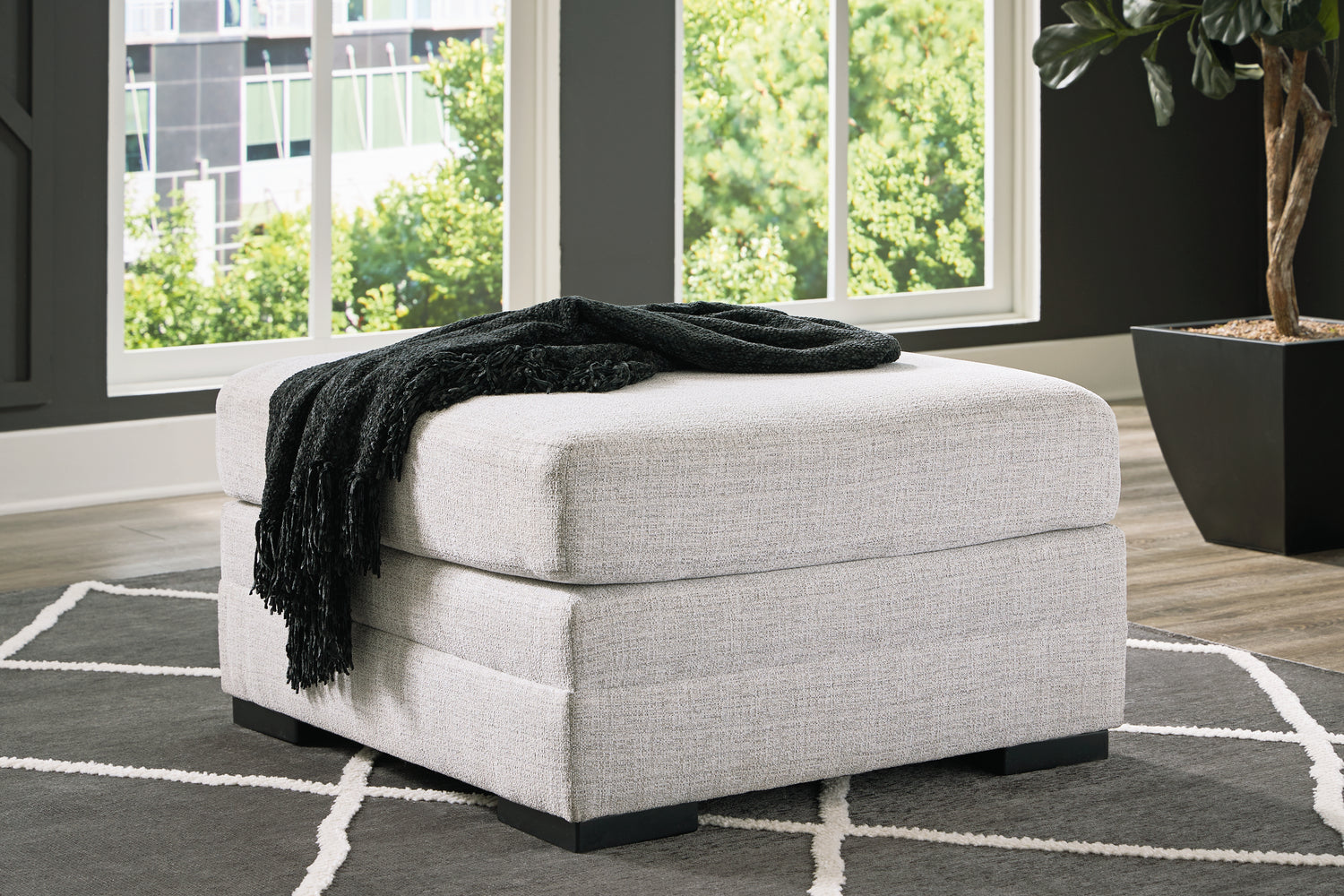 Furniture City - MS - Ashley Furniture - Koralynn Living Room - Oversized Accent Ottoman / Stone - 5410208