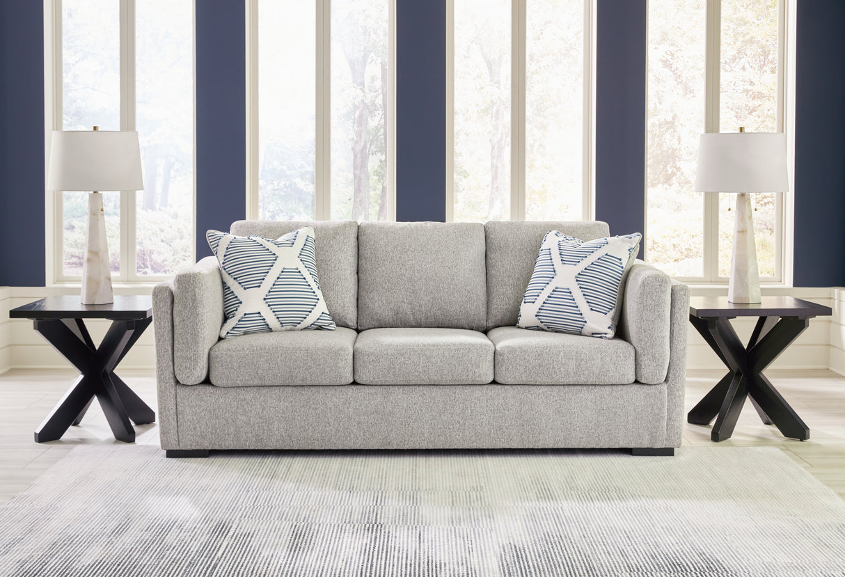 Furniture City - MS - Ashley Furniture - Evansley Living Room - Sofa / Pewter - 5450338