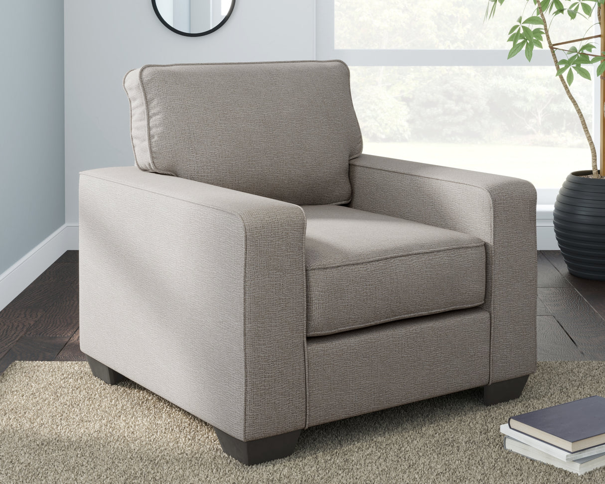 Furniture City - MS - Ashley Furniture - Greaves Living Room - Chair / Stone - 5510420