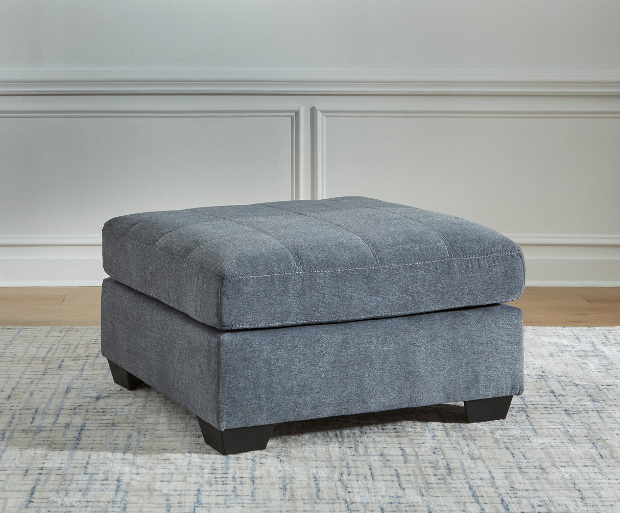 Furniture City - MS - Ashley Furniture - Marleton Living Room - Oversized Accent Ottoman / Denim - 5530308