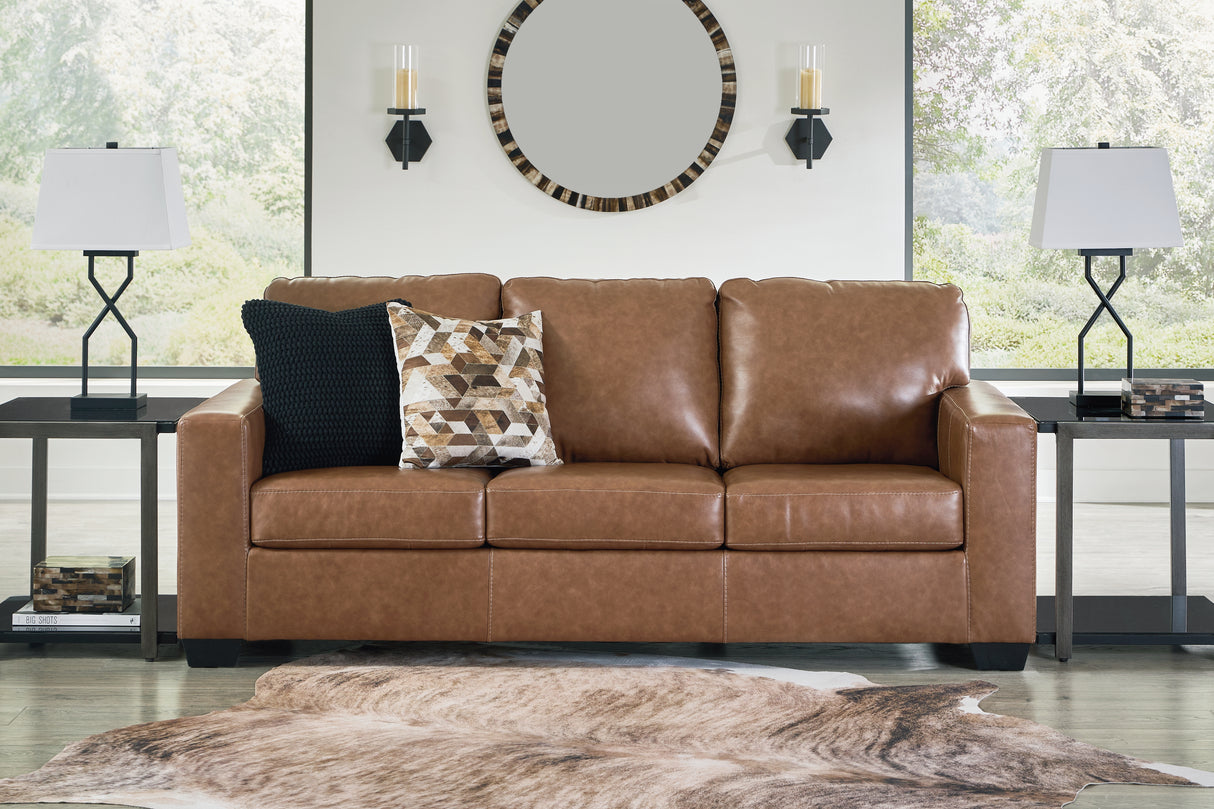 Furniture City - MS - Ashley Furniture - Bolsena Living Room - Sofa / Caramel - 5560338