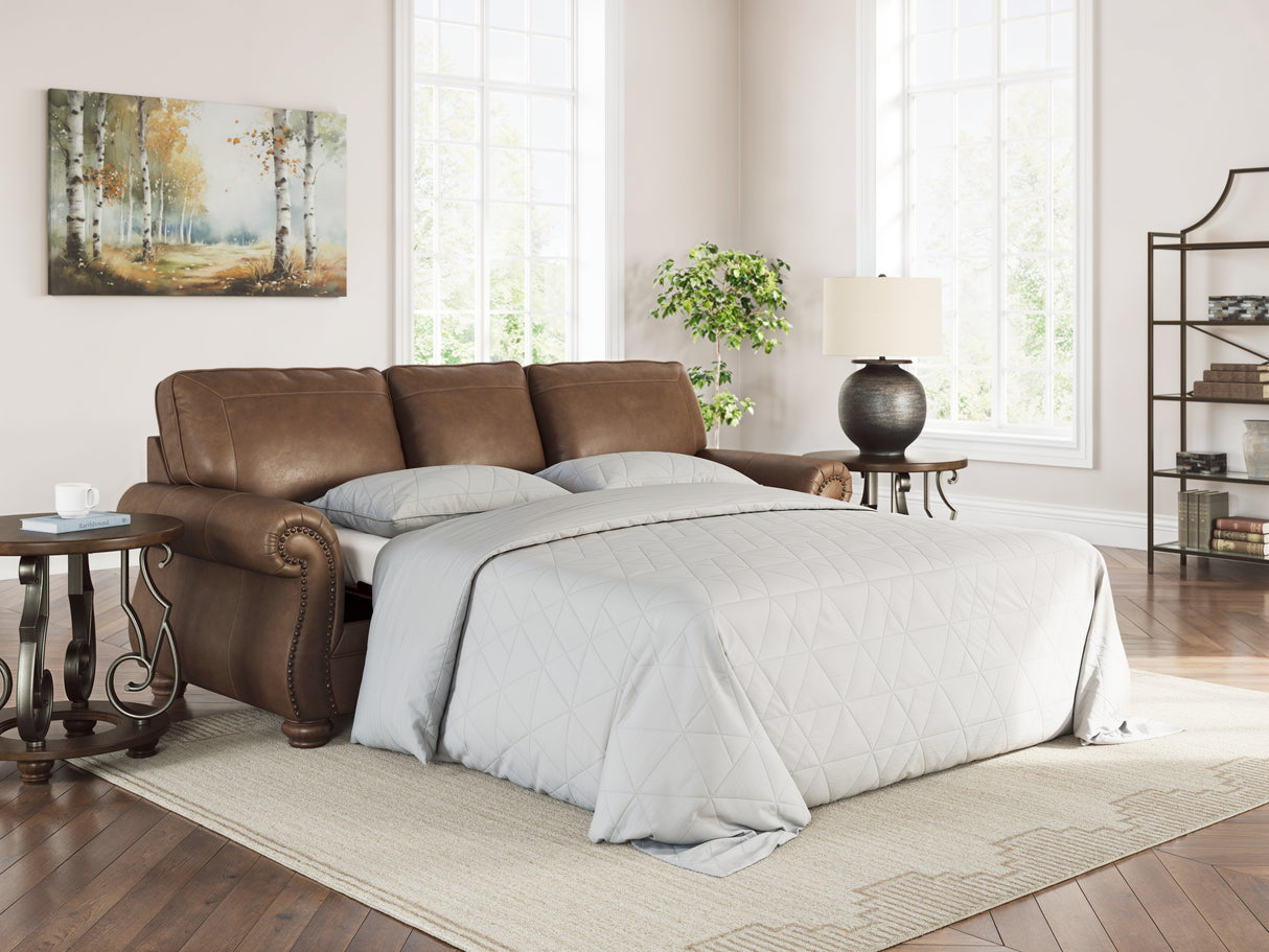 Furniture City - MS - Ashley Furniture - Chasemore Living Room - Queen Sofa Sleeper / Earth - PC5590239