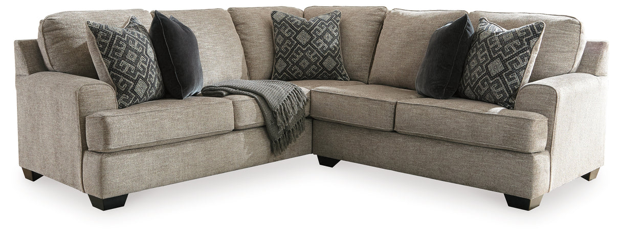Furniture City - MS - Ashley Furniture - Bovarian Sectional - LAF 2-Piece Sectional / Stone - 56103S3