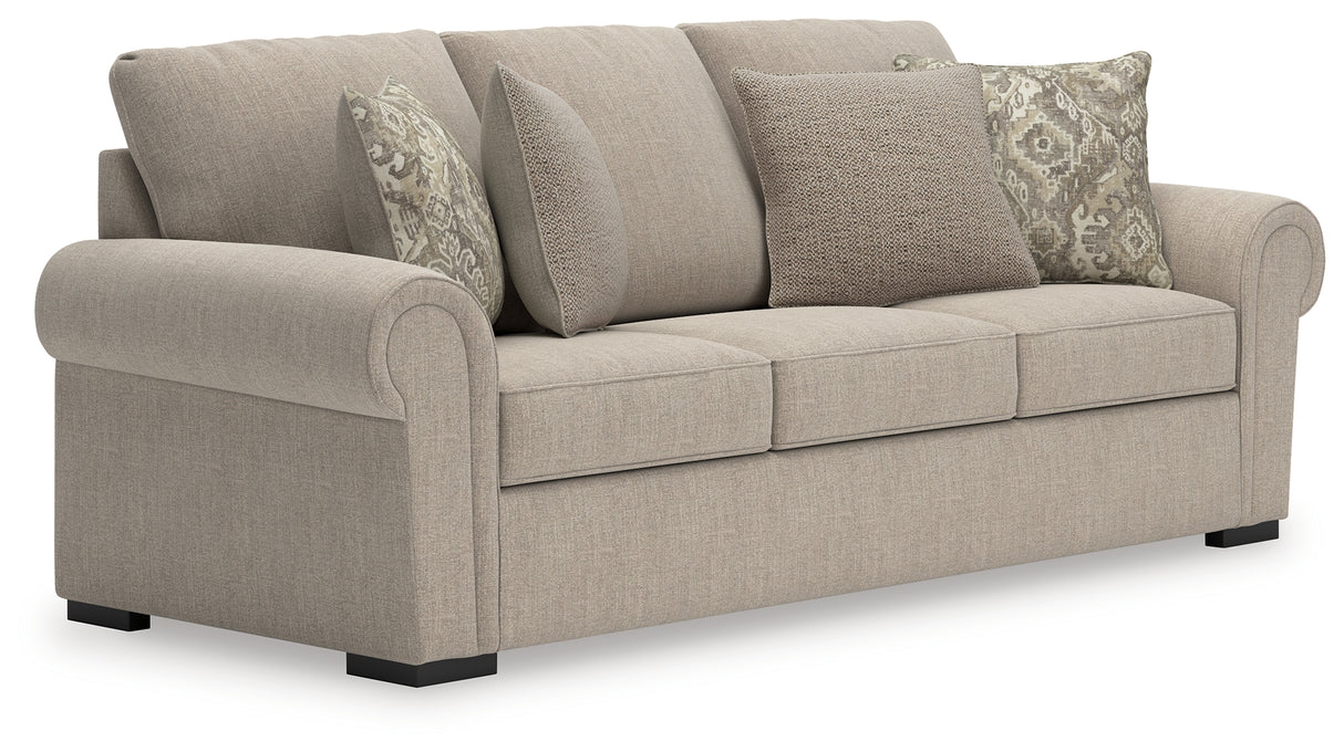 Furniture City - MS - Ashley Furniture - Sararose Living Room - Sofa / Heather - 5710238