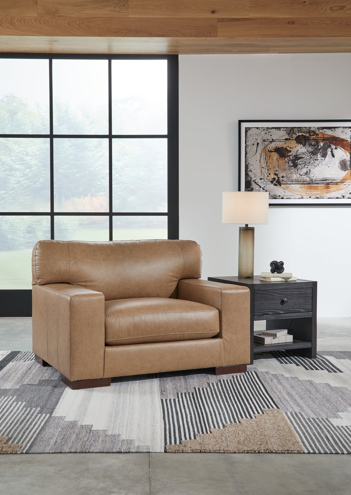 Furniture City - MS - Ashley Furniture - Lombardia Living Room - Chair and a Half / Tumbleweed - 5730223