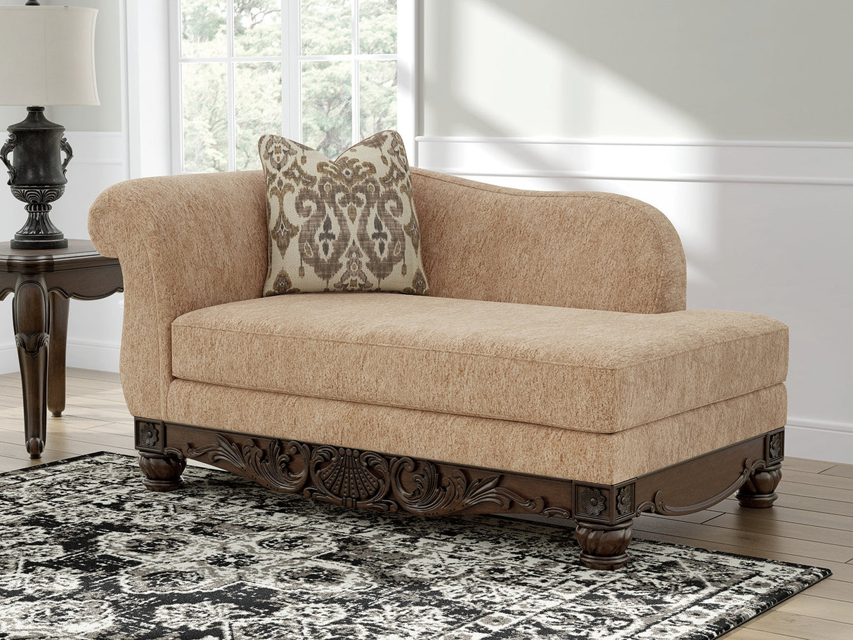 Furniture City - MS - Ashley Furniture - Chelsworth Living Room - RAF Corner Chaise / Golden - PC5790516