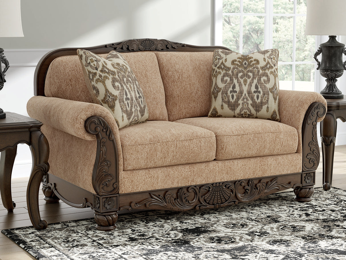 Furniture City - MS - Ashley Furniture - Chelsworth Living Room - Sofa / Golden - PC5790538