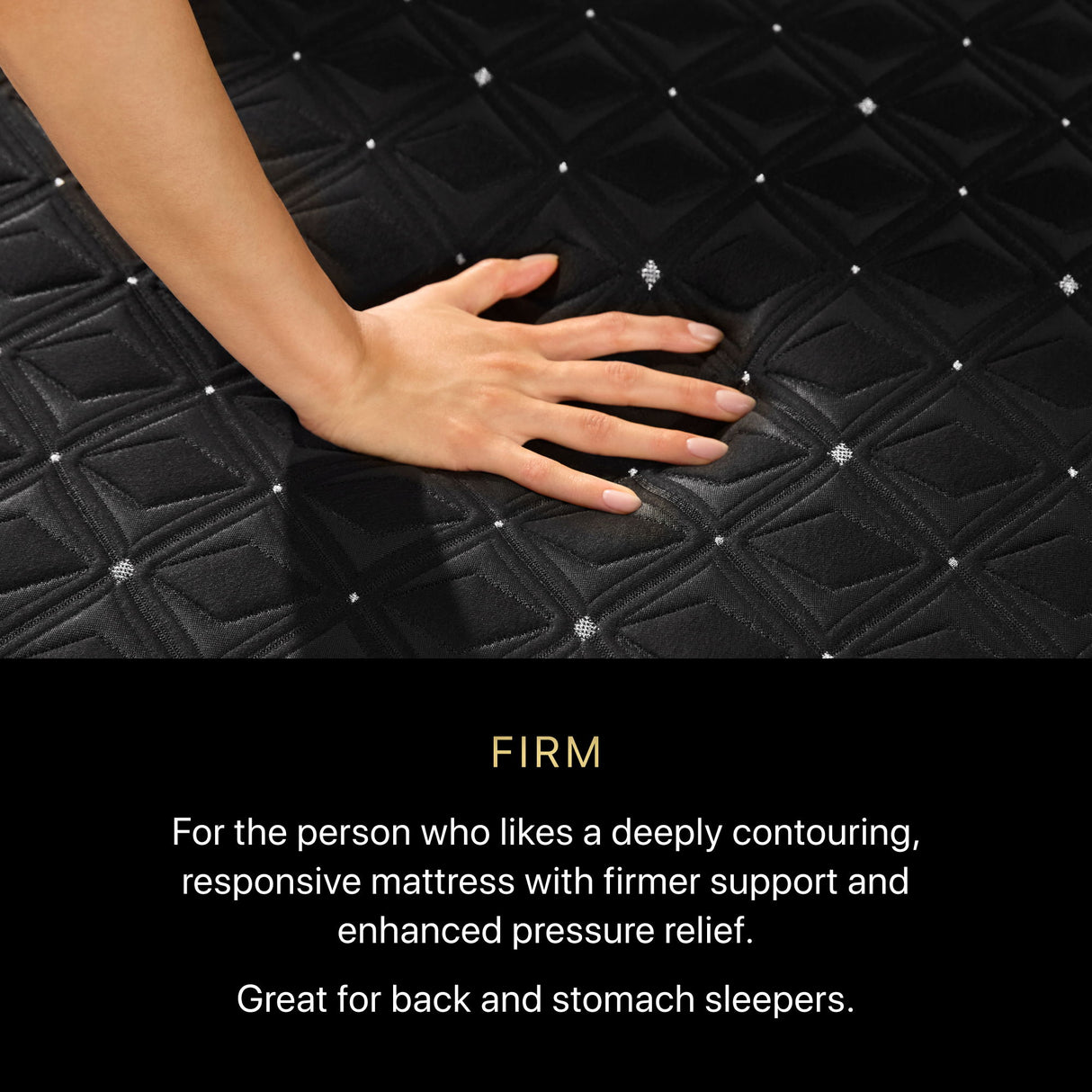 Beautyrest Black Hybrid - 14.5" Series Three Firm Mattress